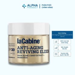 Kem Dưỡng LaCabine Anti-Aging Reviving Elixir SPF30 Mờ Nếp Nhăn, Sáng Da – 50ml
