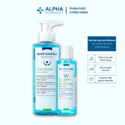 Gel Rửa Mặt Isis Pharma Teen Derm Sensitive Gel Cleanser Giảm Nhờn Ngừa Mụn Cho Da Nhạy Cảm