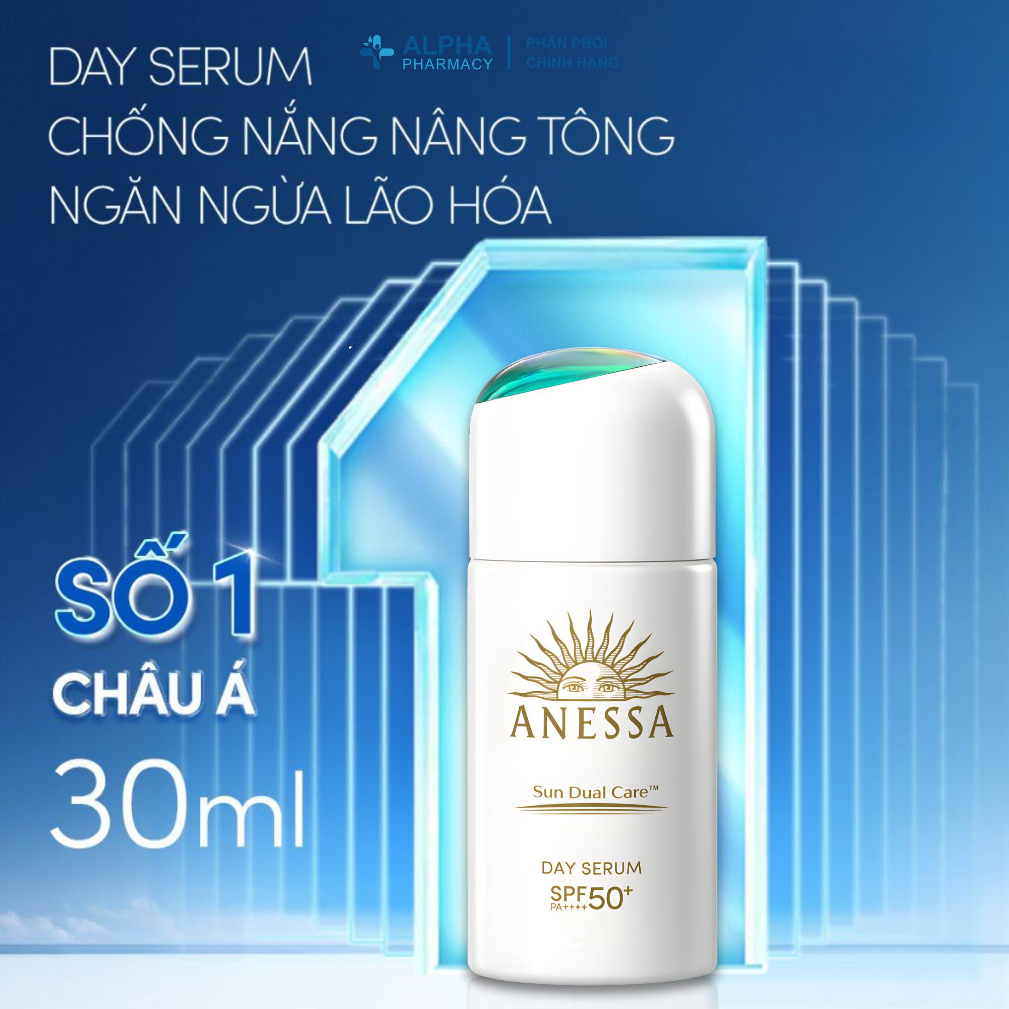 Serum Chống Nắng Anessa Dưỡng Da Nâng Tông Day Serum SPF50+ PA++++ - 30ml - Image 4