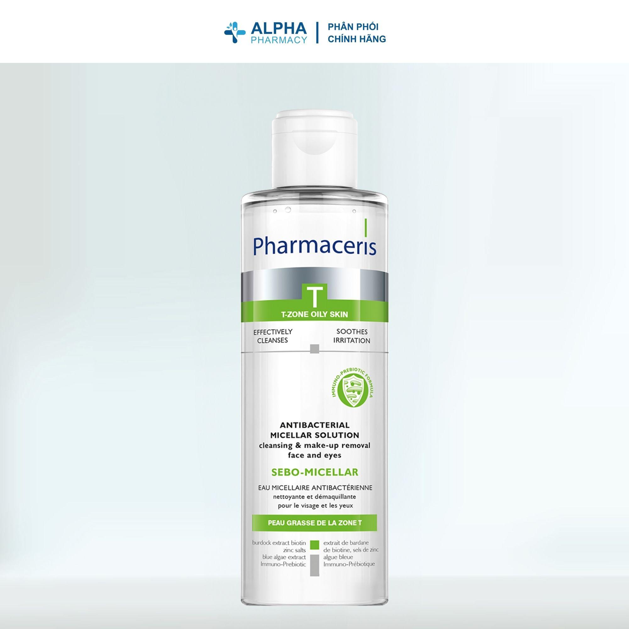 Nước Tẩy Trang Pharmaceris Sebo-Micellar Làm Sạch Da Dầu, Da Mụn – 200ml - Image 2