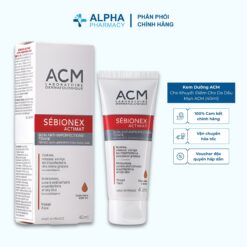 Kem Dưỡng Che Khuyết Điểm Cho Da Dầu Mụn ACM Sebionex Actimat Tinted Anti-Imperfection Skincare - 40ml