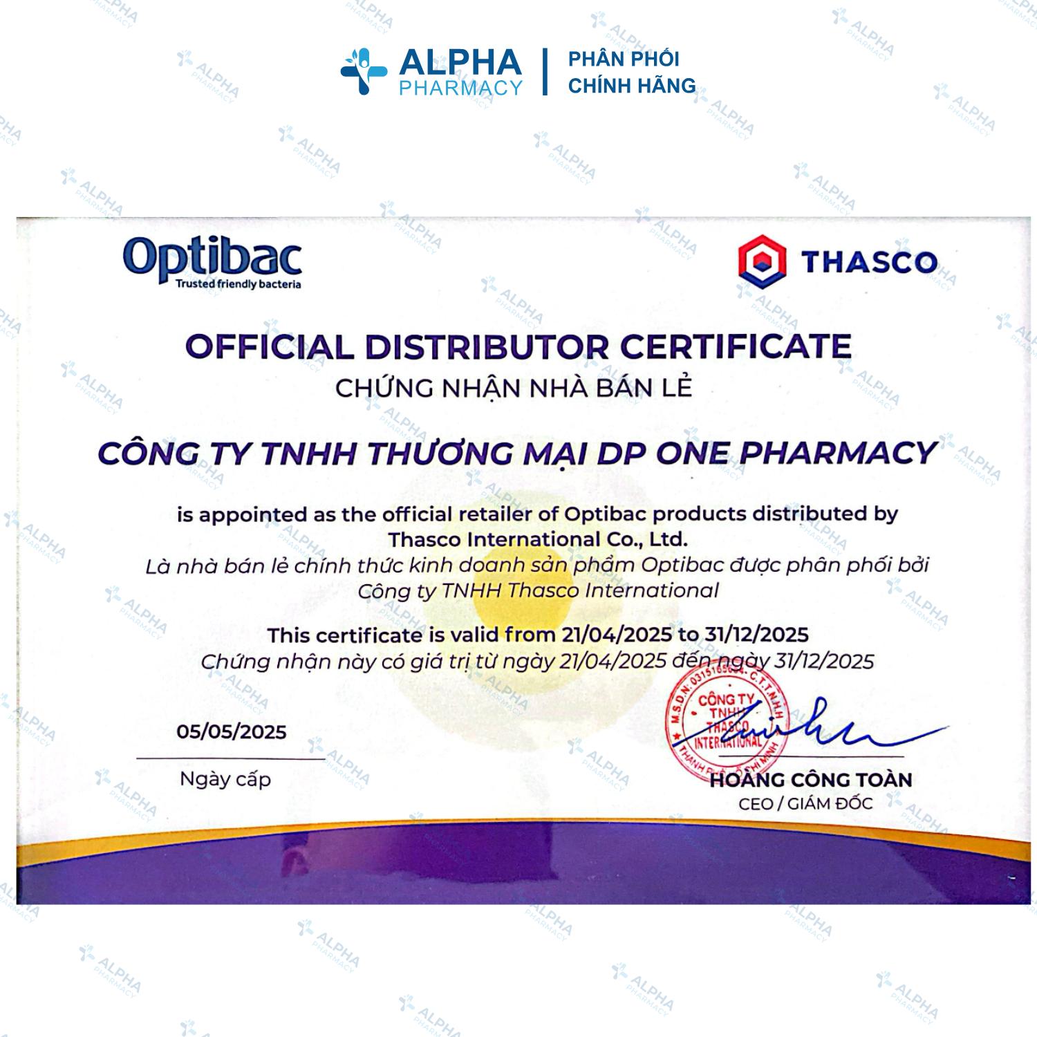 Men Vi Sinh Optibac Everyday Hỗ Trợ Tiêu Hóa – Hộp 30 Viên - Image 5