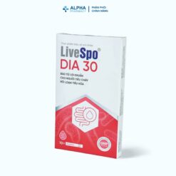 Alternative view of Bào Tử Lợi Khuẩn Cho Người Tiêu Chảy Rối Loạn Tiêu Hóa LiveSpo Dia30 - H/10 Ống
