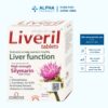 Viên Uống Hỗ Trợ Giải Độc Gan Vitabiotics Liveril, Tăng Cường Chức Năng Gan – Hộp 30 Viên
