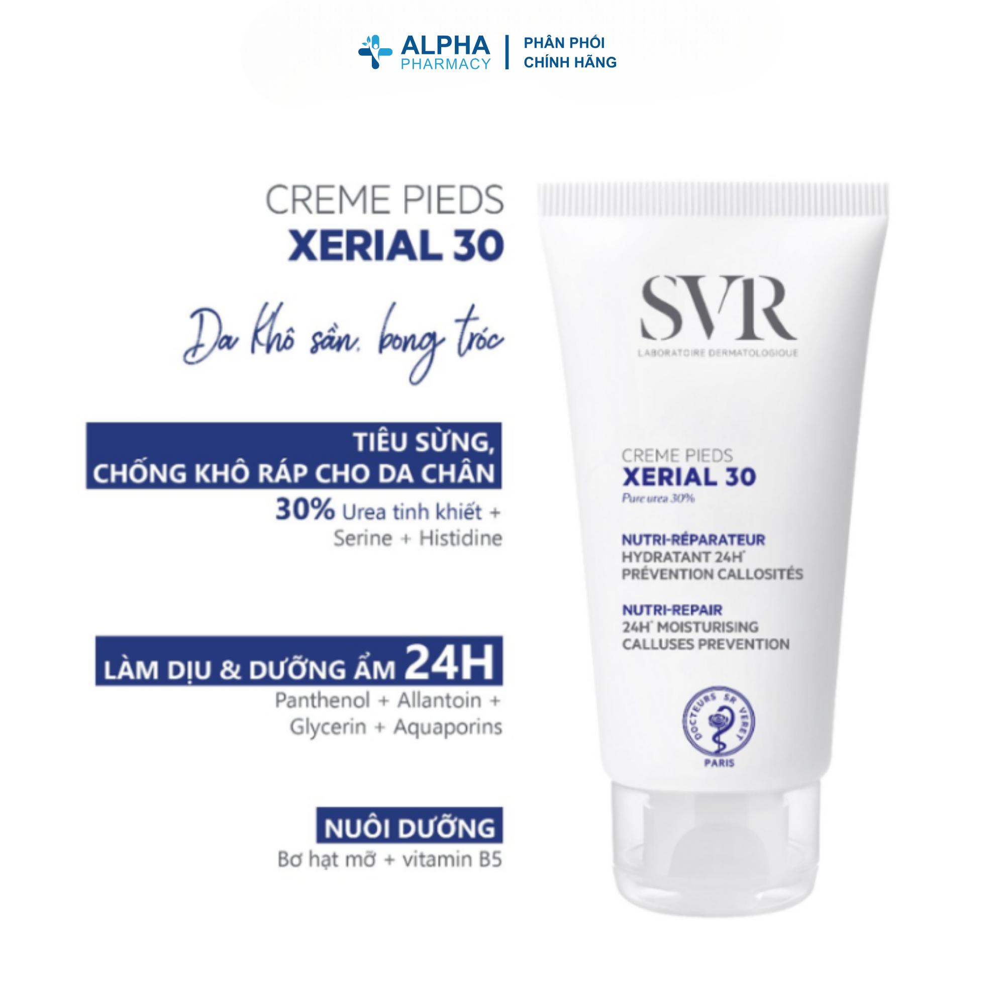 Kem Dưỡng Chăm Sóc Chân SVR Xerial 30 Creme Pieds Làm Mềm Da – 50ml - Image 3