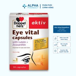 Viên Uống Doppelherz Eve Vital Chăm Sóc Sức Khỏe Đôi Mắt – Hộp 30 Viên