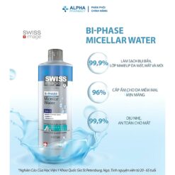Alternative view of Nước Tẩy Trang Swiss Image Bi-Phase Micellar Water 3 In 1 Cho Mọi Loại Da – 400ml