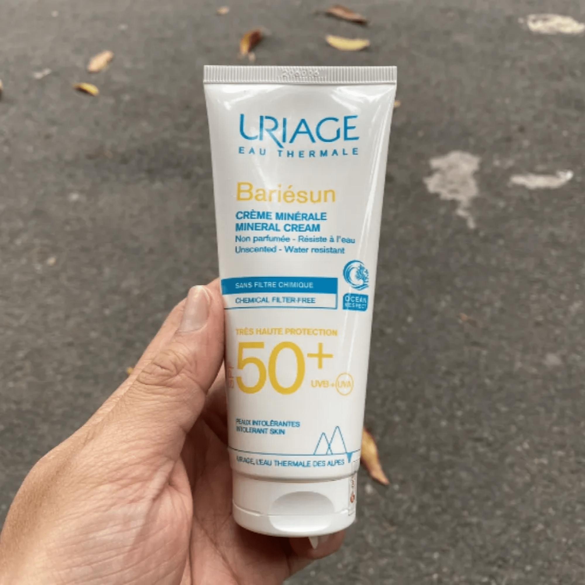 Kem Chống Nắng Vật Lý Uriage Bariésun SPF50+ Crème Minérale Bảo Vệ Da SPF50+ – 100ml - Image 4