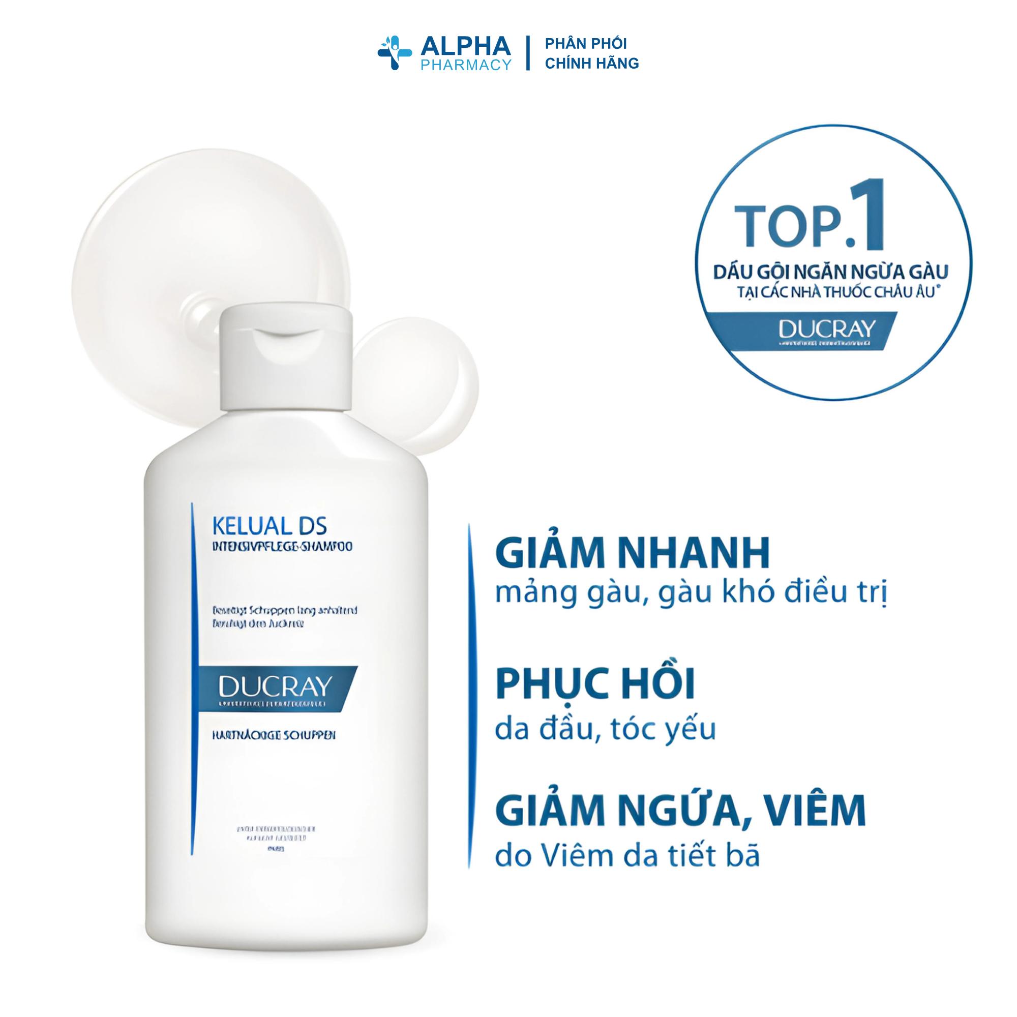 Dầu Gội Ducray Kelual DS Giúp Trị Gàu, Giảm Ngứa Và Viêm Da Tiết Bã - 100ml - Image 2