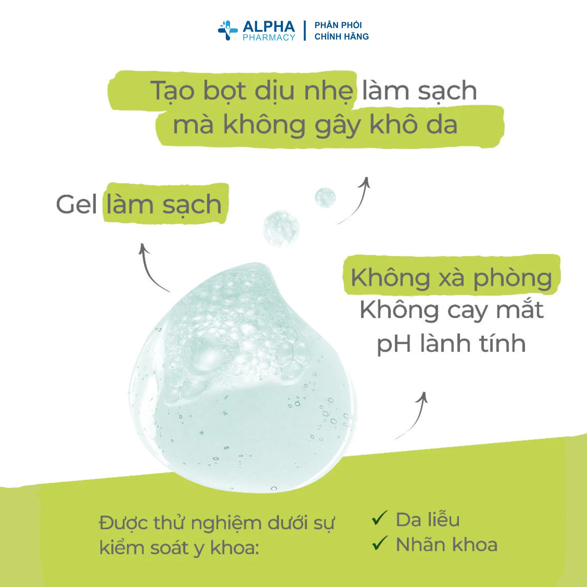 Gel Rửa Mặt Dịu Nhẹ Dành Cho Da Dầu Mụn A-Derma Biology AC Cleansing Foam Gel - 100ml/200ml - Image 6