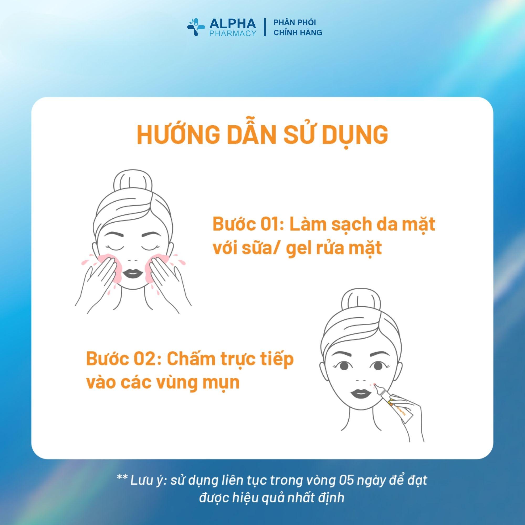 Gel Ngừa Mụn Decumar Nano THC Giảm Mụn Sưng Viêm, Ngừa Thâm – 20g - Image 3