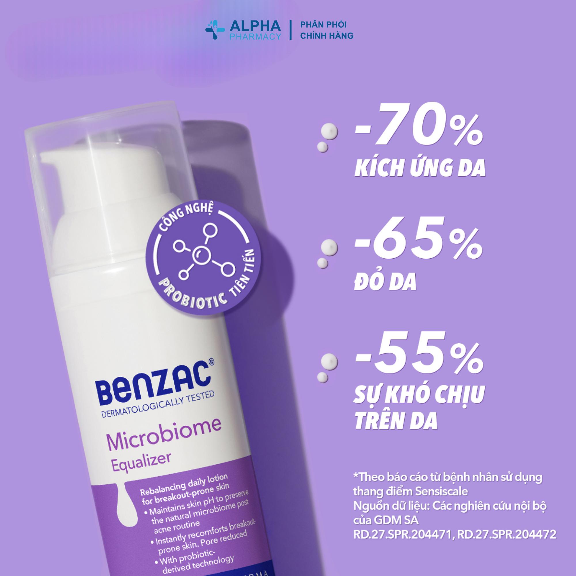 Tinh Chất Cân Bằng Da Benzac Microbiome Equaliser Hỗ Trợ Hàng Rào Bảo Vệ Da - 50ml - Image 2
