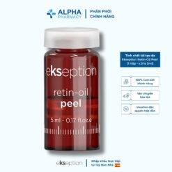 Tinh Chất Làm Sạch Tế Bào Da Chết Và Hỗ Trợ Giảm Mụn Ekseption Retin-Oil Peel (Hộp x 5 lọ 5ml)