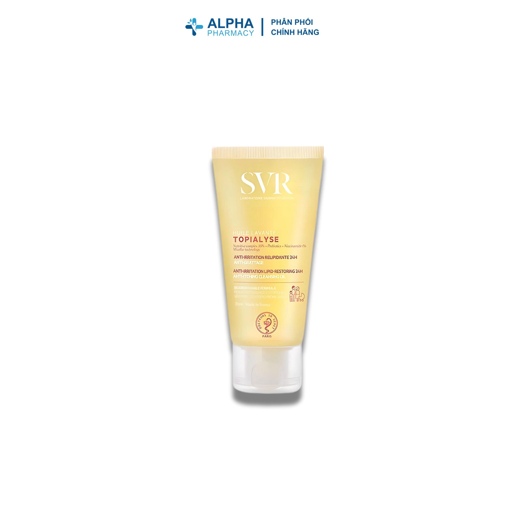 Dầu Tắm SVR Topialyse Huile Lavante Làm Sạch & Làm Dịu Da – 55ml/200ml - Image 5