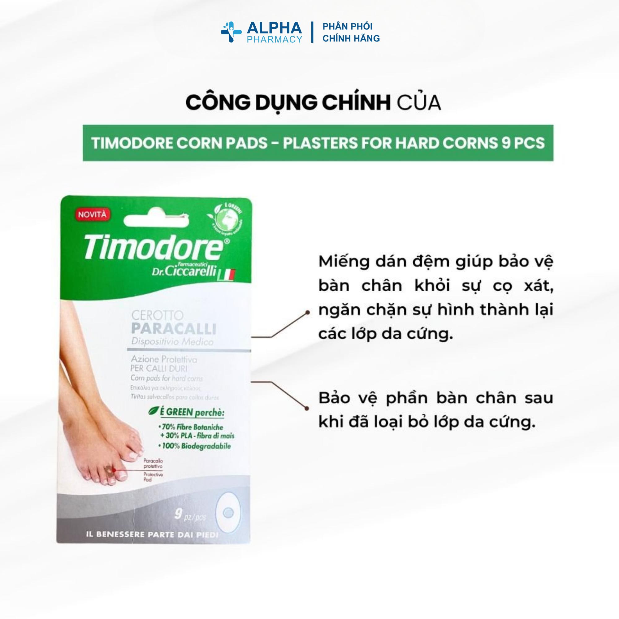 Miếng Dán Mụn Cóc Timodore Corn Pads – 9 Miếng - Image 3