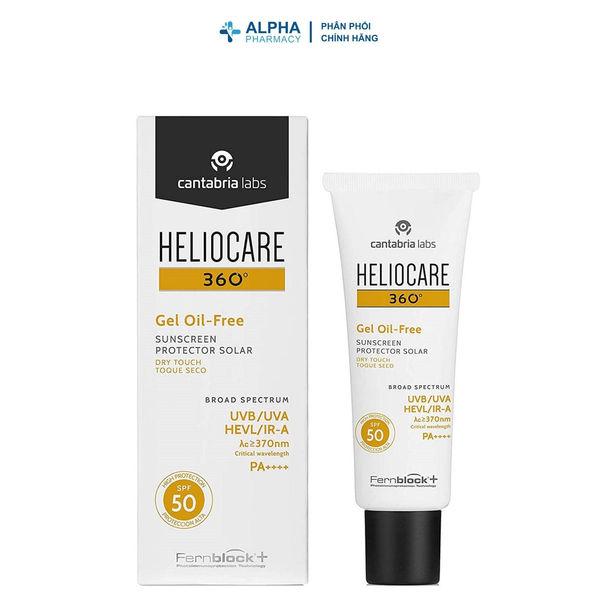 Kem Chống Nắng Heliocare 360 Gel Oil-Free SPF50 Kiểm Soát Dầu, Chống Nắng Toàn Diện – 50ml - Image 2