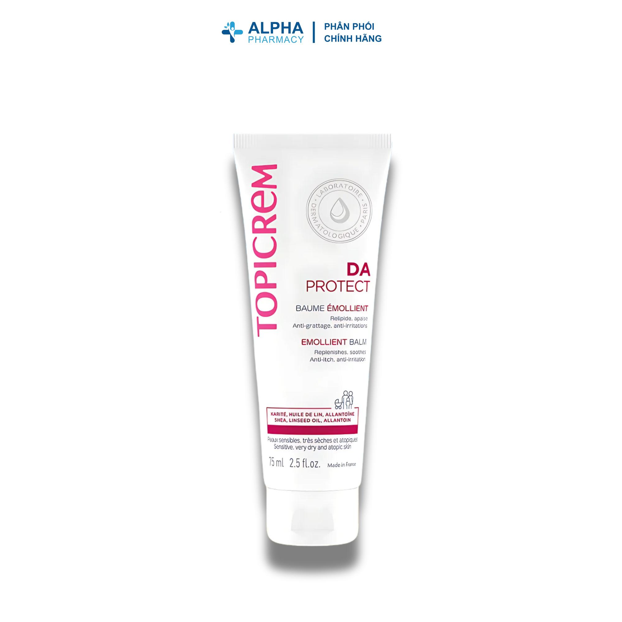 Kem Dưỡng Da Topicrem DA Protect Emollient Balm Cho Da Khô Và Da Cơ Địa - 75ml/200ml - Image 4