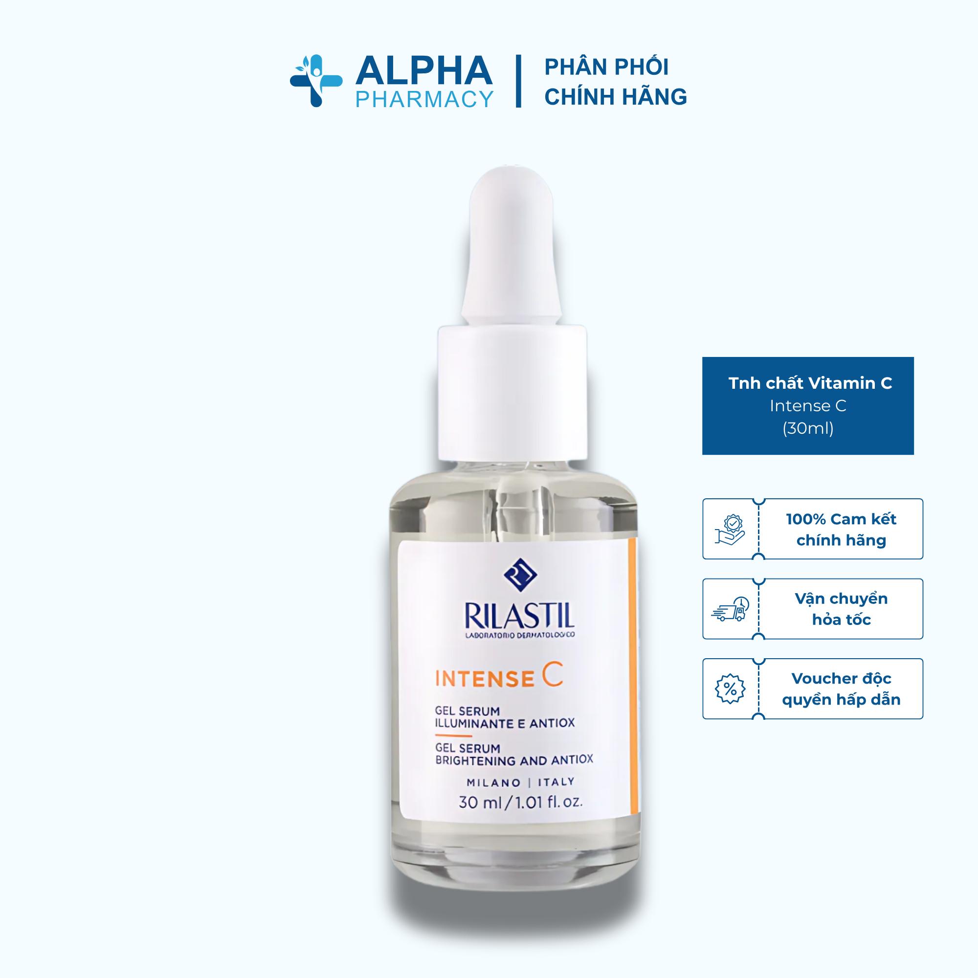 Tinh Chất Vitamin C Rilastil Intense C Gel Serum Dưỡng Sáng & Chống Oxy Hóa Da - 30ml