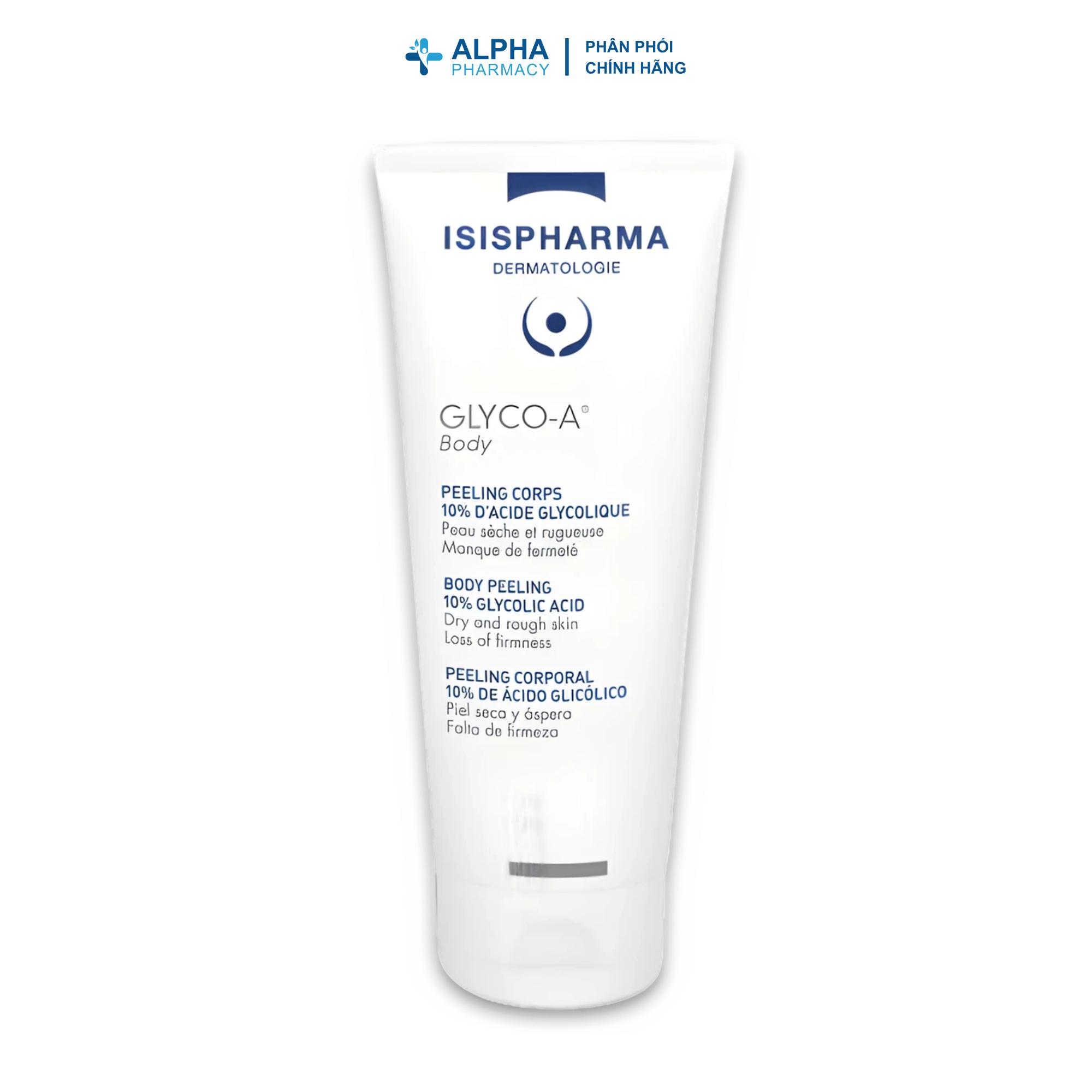 Kem Tẩy Tế Bào Chết Toàn Thân Isis Pharma Glyco-A Body Peeling Cream – 200ml - Image 2