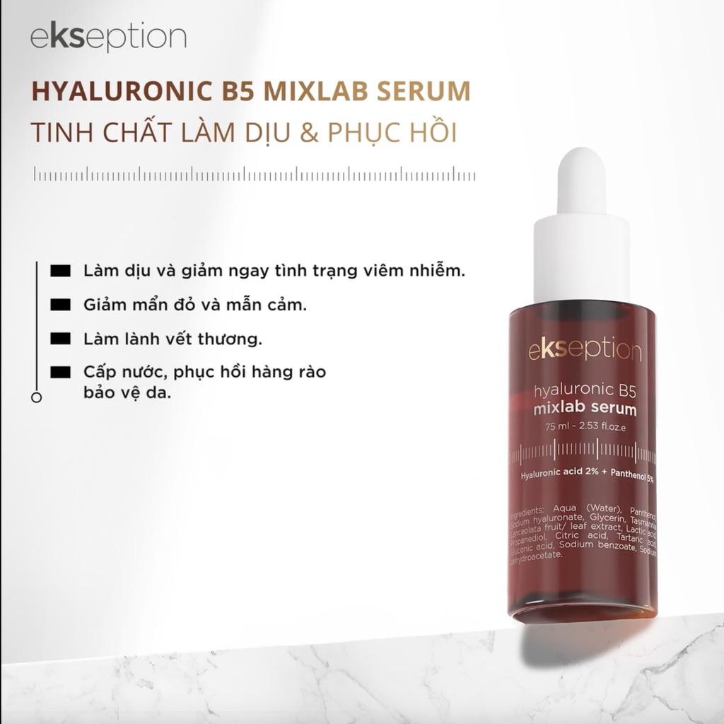 Tinh Chất Dưỡng Ẩm Và Làm Dịu Da Ekseption Hyaluronic B5 Mixlab - 75ml - Image 3