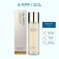 Nước Hoa Hồng Dr.Pepti+ Rau Má Làm Dịu, Dưỡng Sáng Da Centella Toner - 180ml