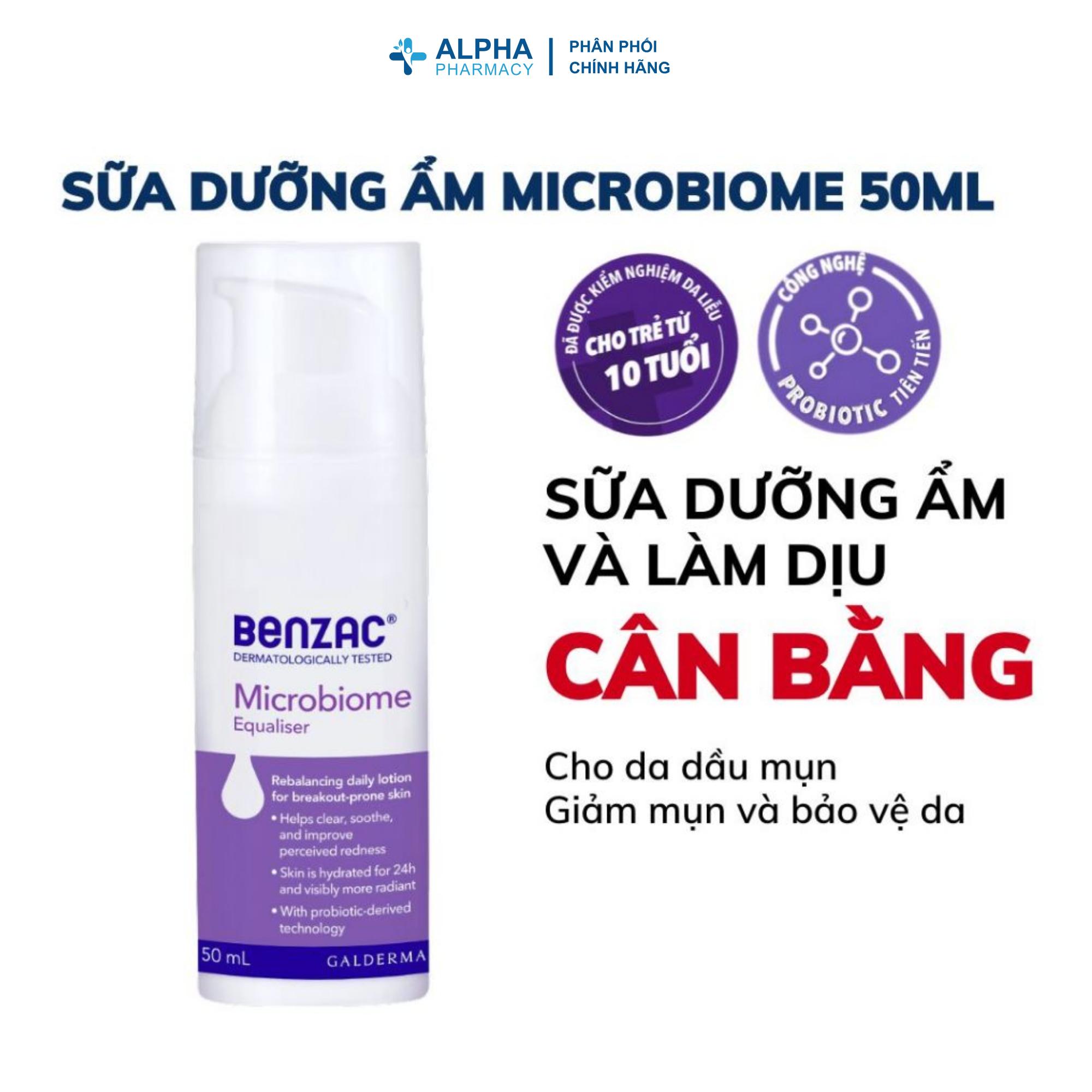 Tinh Chất Cân Bằng Da Benzac Microbiome Equaliser Hỗ Trợ Hàng Rào Bảo Vệ Da - 50ml - Image 4