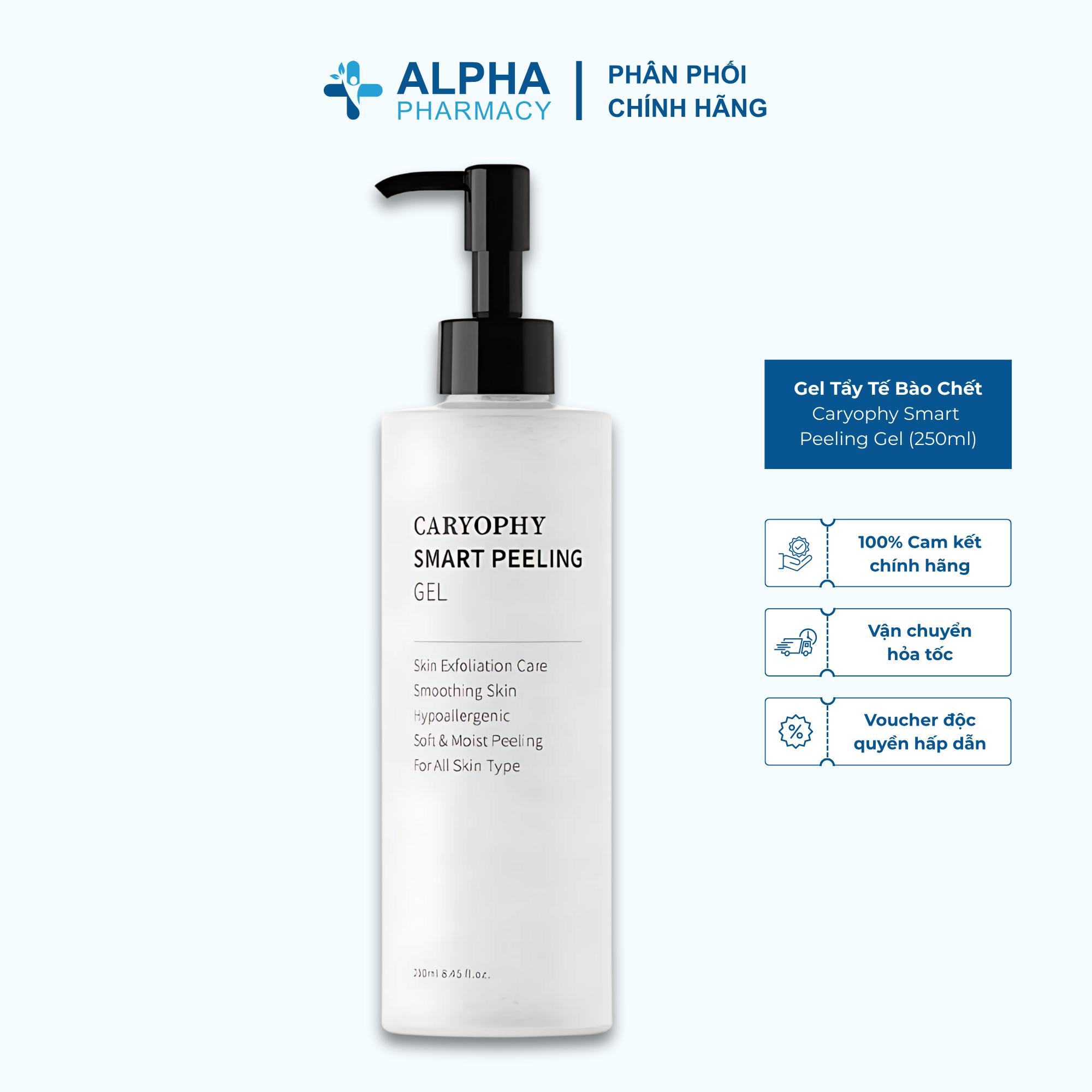 Gel Tẩy Tế Bào Chết Caryophy Smart Peeling Gel Ngăn Ngừa Mụn & Làm Sạch Da - 250ml