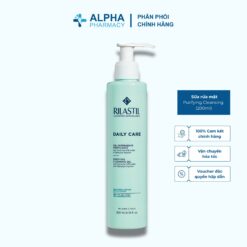 Gel Rửa Mặt Rilastil Daily Care Purifying Cleansing Gel Cho Da Mụn, Da Khô, Da Nhạy Cảm - 200ml