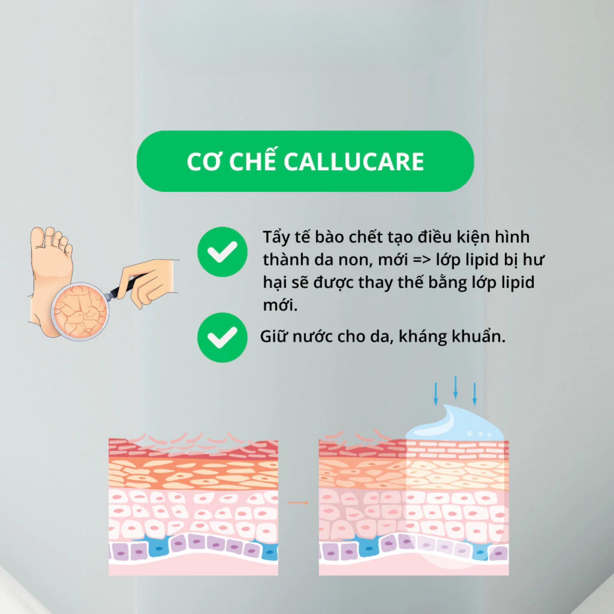 Kem Callucare Cấp Ẩm Giúp Giảm Nứt Gót Khô Da, Chai Sạn - 50ml - Image 5