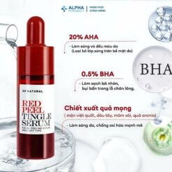 Alternative view of Tinh Chất Serum Peel Da Tái Tạo Da Sinh Học So Natural Red Peel Tingle Serum - 11ml