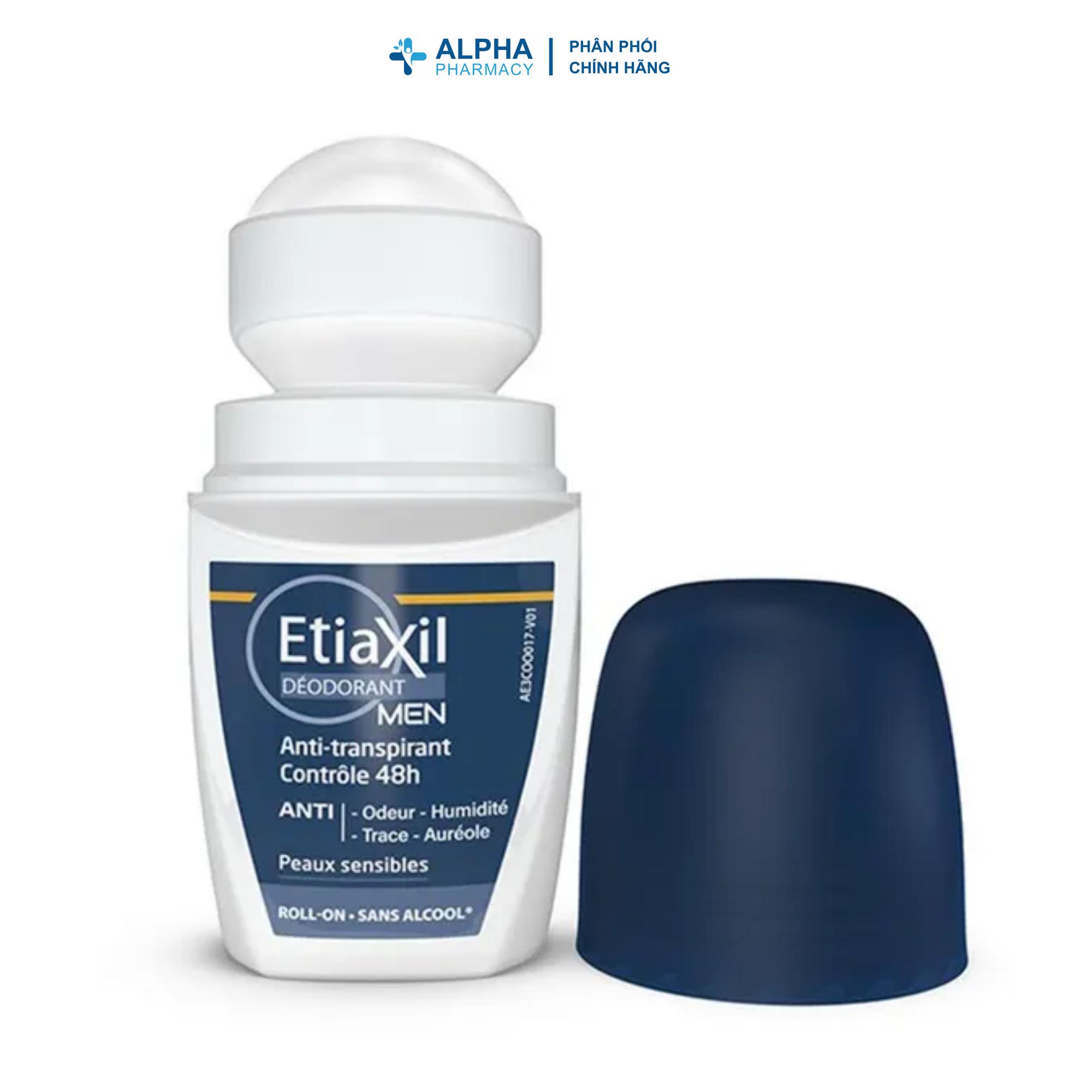 Lăn Khử Mùi Nam Etiaxil Deodorant Men Anti Transpirant Controle 48H Roll On Kiểm Soát Mồ Hôi – 50ml - Image 2