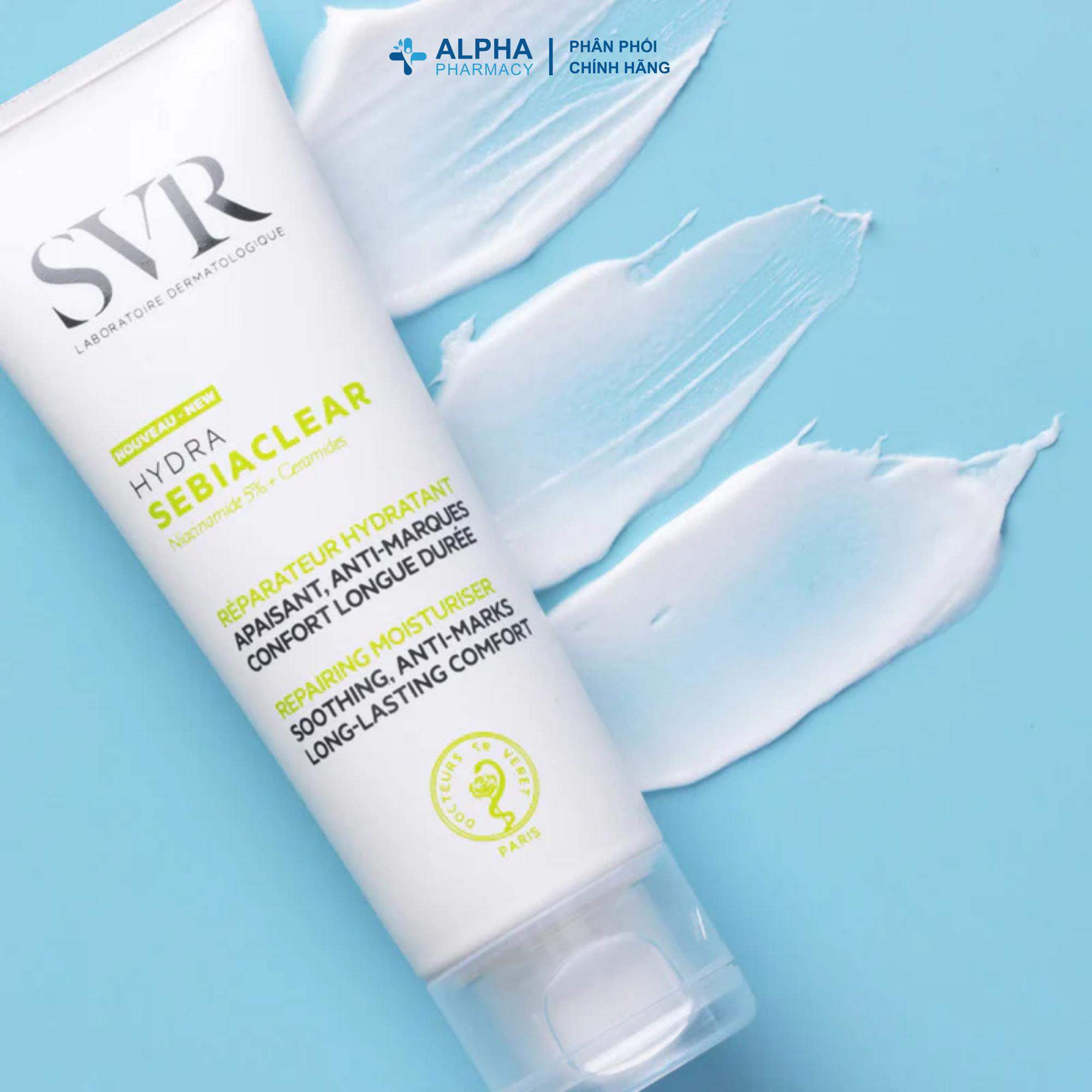 Kem Dưỡng SVR Sebiaclear Hydra Cấp Ẩm Cho Da Dầu Mụn Nhạy Cảm – 40ml - Image 3
