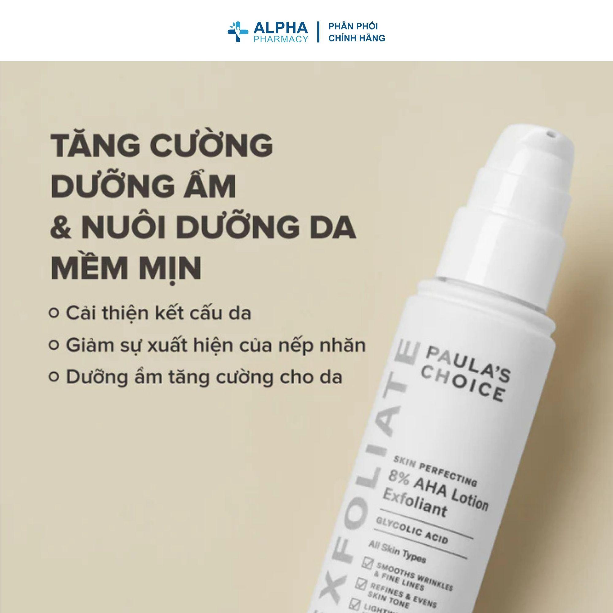 Lotion Tẩy Tế Bào Chết Paula's Choice Skin Perfecting 8% AHA Loại Bỏ Tế Bào Chết Cho Da - 100ml - Image 5