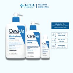 Sữa Dưỡng Ẩm Cerave Moisturising Lotion Dành Cho Da Thường - 88ml/236ml/473ml