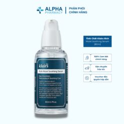 Tinh Chất Klairs Rich Moist Soothing Serum Dưỡng Ẩm & Làm Dịu Da – 80ml