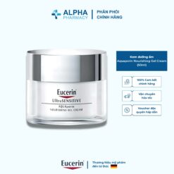 Kem Dưỡng Ẩm Eucerin Aquaporin Nourishing Gel Cream Dịu Nhẹ Cho Da Thường Đến Da Hỗn Hợp - 50ml