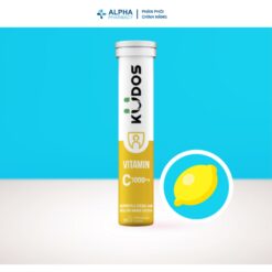 Alternative view of Viên Sủi Bổ Sung Tăng Cường Đề Kháng Kudos Vitamin C 1000mg (Tuýp 20 viên)