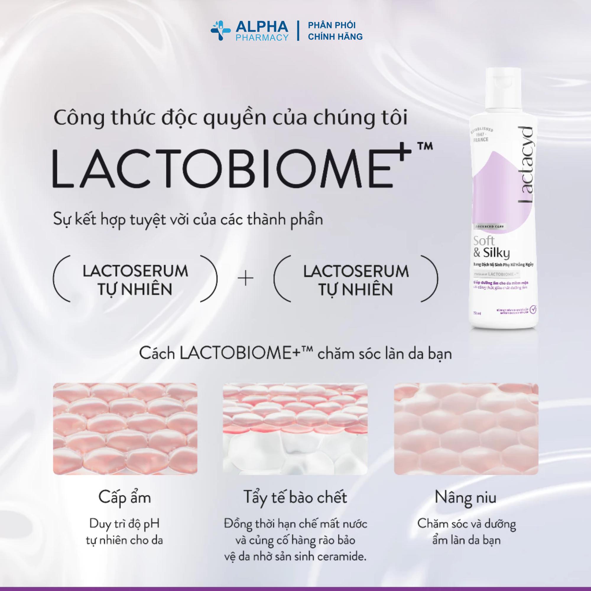 Dung Dịch Vệ Sinh Phụ Nữ Lactacyd Soft And Silky Dưỡng Ẩm & Mềm Mịn Da – 150ml/250ml - Image 5