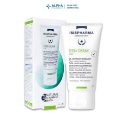Alternative view of Gel Rửa Mặt Isis Pharma Teen Derm Gel Face Cleanser Giảm Nhờn Ngừa Mụn Cho Da Thường - 40ml/100ml