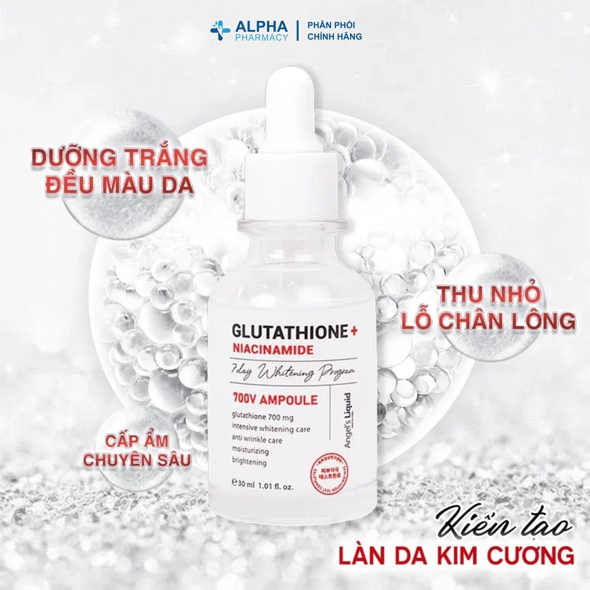 Tinh Chất Angel’s Liquid Glutathione+Niacinamide 700V-Ampoule Dưỡng Trắng Da - 30ml - Image 3