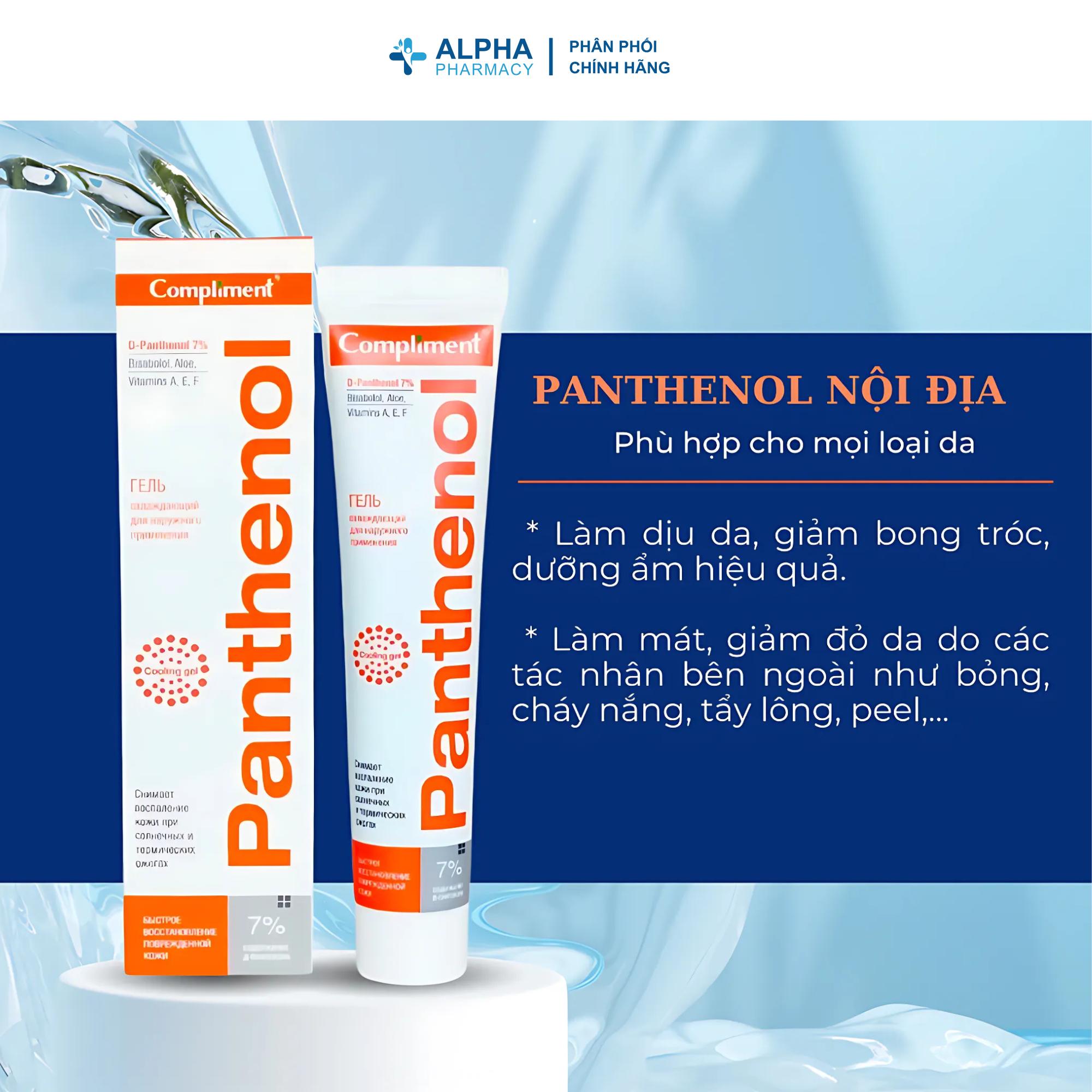Gel dưỡng Compliment Panthenol (B5) Phục Hồi Và Tái Tạo Da - Image 3