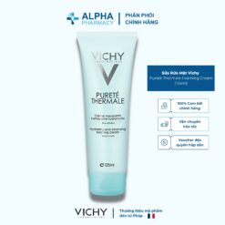 Sữa Rửa Mặt Vichy Pureté Thermale Foaming Cream Làm Sạch & Cấp Ẩm Dạng Tạo Bọt – 125ml