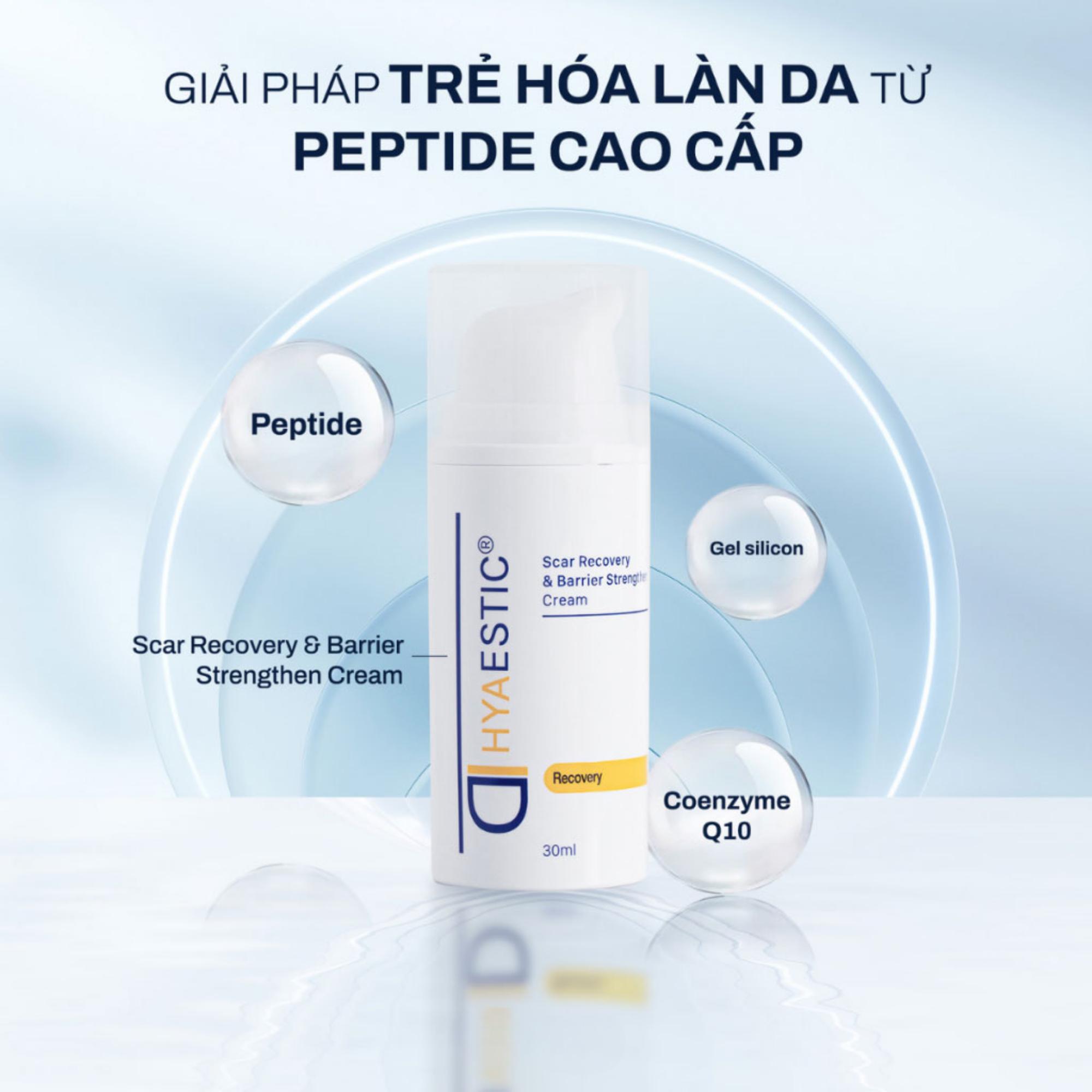 Tế Bào Gốc Trẻ Hoá Và Hỗ Trợ Phục Hồi Làn Da Sẹo Hyaestic Scar Recovery & Barrier Strengthen Cream - 30ml - Image 3
