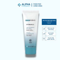 Sữa Rửa Mặt & Tẩy Trang DottorPrimo Hydramilk Dưỡng Ẩm Cho Da Khô & Nhạy Cảm - 120ml