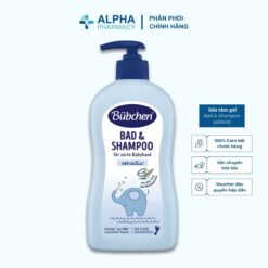 Sữa Tắm Gội Cho Trẻ Em Bubchen Bad & Shampoo – 400ml