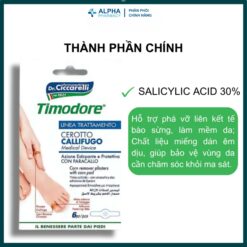 Alternative view of Miếng Dán Loại Bỏ Mụn Cóc, Vết Chai Timodore With Adhesive Fastening Flaps – 6 Miếng