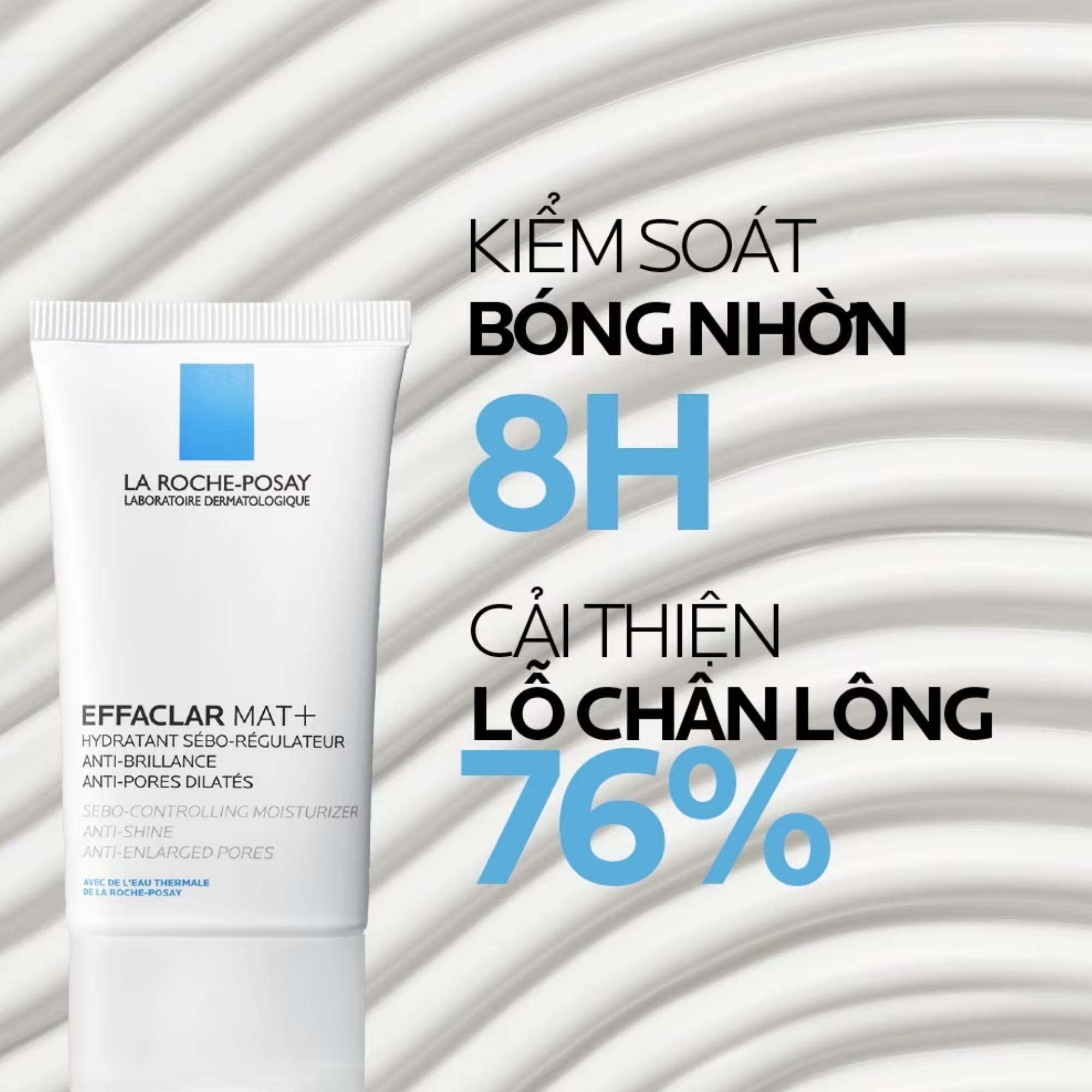 Kem Dưỡng La Roche-Posay Effaclar Mat+ Kiềm Dầu & Cải Thiện Lỗ Chân Lông – 40ml - Image 3