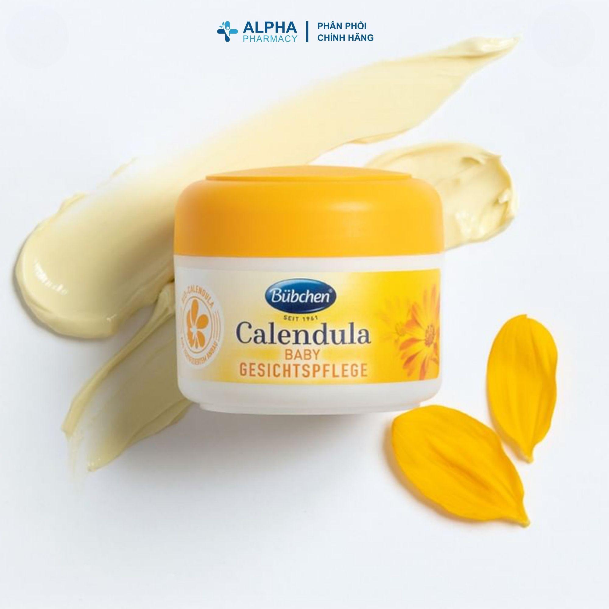 Kem Dưỡng Da Mặt Chiết Xuất Hoa Cúc Hữu Cơ Bubchen Calendula Gesichtspflege – 75ml - Image 2