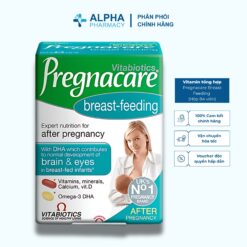 Vitamin Tổng Hợp Vitabiotics Pregnacare Breast-Feeding Cho Mẹ Sau Sinh – Hộp 84 Viên