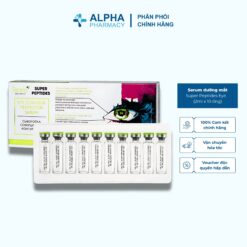 Serum Dưỡng Mắt Teana Super Peptides Eye Contour Perfector Làm Sáng Vùng Mắt, Giảm Quầng Thâm - 20ml (2ml x 10 ống)